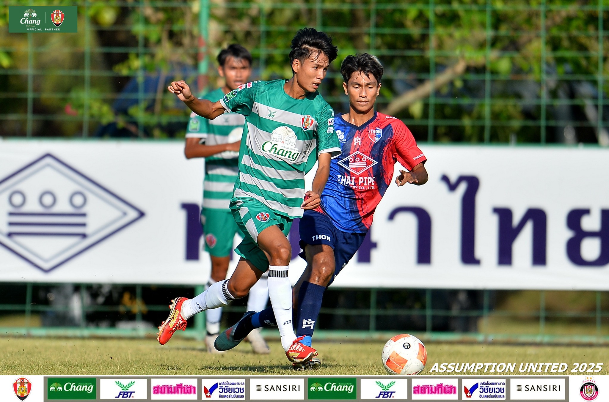  อัสสัมชัญ ยูไนเต็ด คว้าช้ยส่งท้ายเลกแรก ศึกไทยลีก 3 