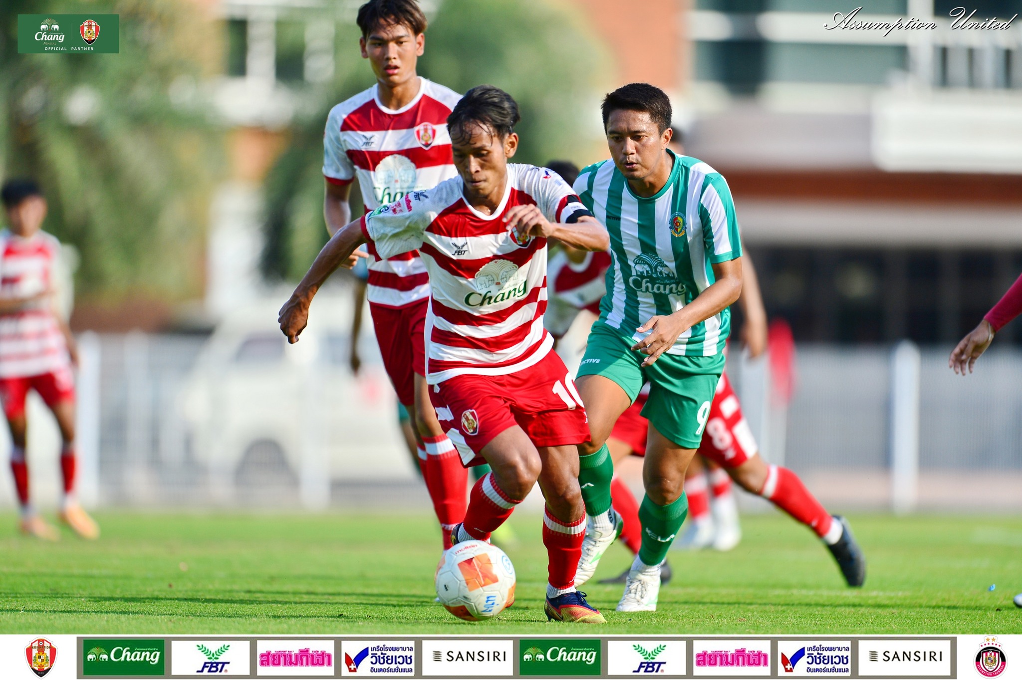  อัสสัมชัญ ยูไนเต็ด เสมอ ทหารบก เอฟซี 0-0 ในฟุตบอลไทยลีก 3 