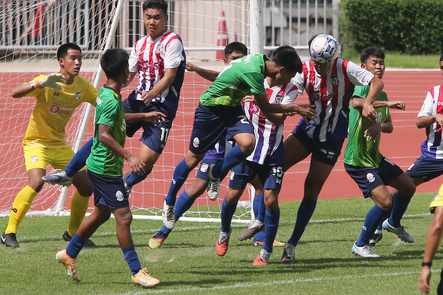  อัสสัมชัญธนบุรี ชนะ ปทุมคงคา 2-0 ศึกลูกหนังนักเรียน "กรมพลศึกษา เดลินิวส์ คัพ 2026" รุ่นอายุ 18 ปี ก 