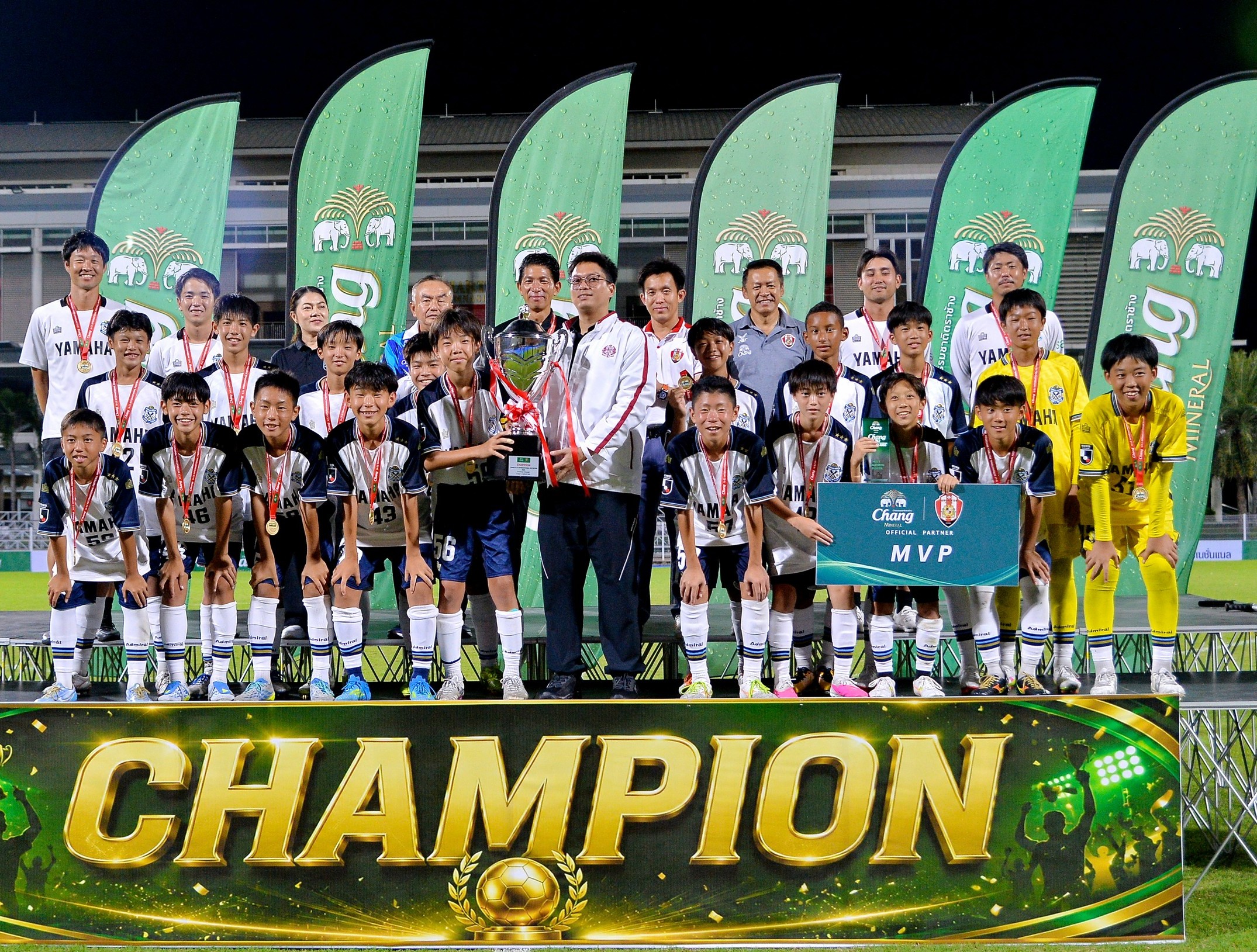  Júbilo Iwata Crowned Champions of Chang U-13 International Football Invitation 2026 After 2-0 Victory Over PVF Academy 